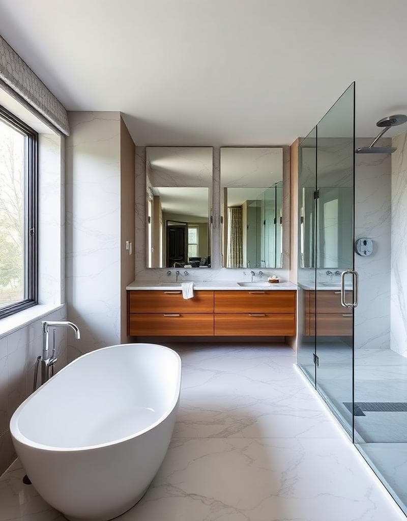 Spa-Inspired Bathroom